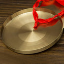 22cm Hand Gong Cymbals Brass Copper Chapel Opera with Round Play Hammer CUW NUS