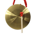 22cm Hand Gong Cymbals Brass Copper Chapel Opera with Round Play Hammer RJP
