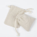 10Pcs Linen Jute Drawstring Gifts Bags Sacks Party Jewelry Favors 8 * 10cm-New