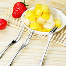 5x Cocktail Dessert Fork Tasting Stainless Steel Appetizer Cake Fruit Forks FAV