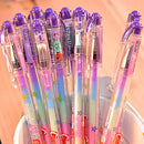 6 colors in 1 pen gel pens for Office Students Ink Pen chalk pen
