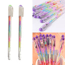 6 colors in 1 pen gel pens for Office Students Ink Pen chalk pen