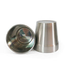 300 ML Stainless Steel Double Tray Tumbler Coffee Tea Mug Cup for Camping  FCX
