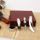 Wine Gift Set Bottle Opener Corkscrew Stopper Accessories Piece Bar Tool IHA