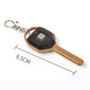 Small LED Flashlight Keyring Key Chain Ring Torch Light Lamp Keychain Keyring x1