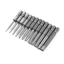 12pcs/Set T5-T40 High Speed Steel Drill Set Hexagon Sleeve Head Approved WRB