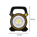 5W COB LED USB Rechargeable Cordless Portable Work Site Flood Light Campi QRC