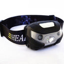 Super Bright Head Flashlight / Headlight LED USB Rechargeable Headlight F LHW
