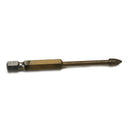 6Pcs Ceramic Tile Glass Drill Bits 1/4 new SZE