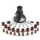29x Rotary Power Tool Accessories for Grinding Drill Bits Set Woodworki NSR