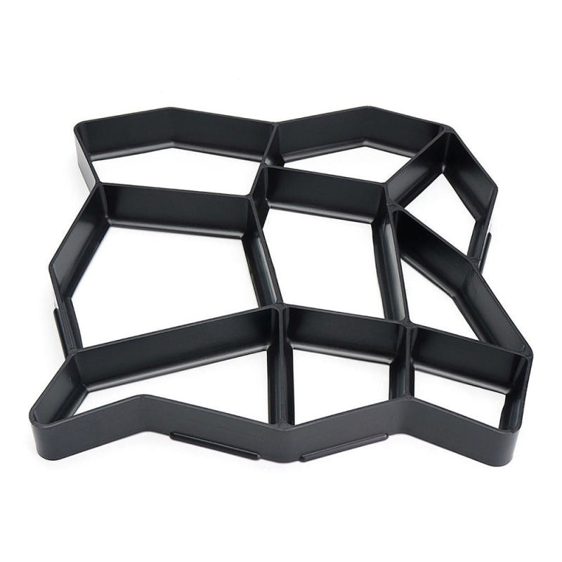 DIY Plastic Path Makers Mold Manually Paving Cement Brick Molder Garden  TOE