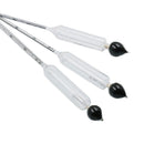 4x Alcohol Hydrometer Thermometer Set F/ Home Brew Wine Liquor Mead Tester Meter