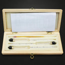 4x Alcohol Hydrometer Thermometer Set F/ Home Brew Wine Liquor Mead Tester Meter