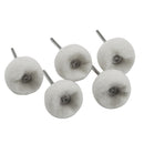 30Pcs Polishing Mop Buffing Wheel Polish Pad Polishers For Drill Bit 3mm Shank