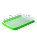 Seed Sprouter Tray Double-layer Soilless Culture Beans Hydroponic Nursery Tray d