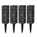 4X Solar Garden Torch Lights Dance Flames LED Waterproof Landscape Lawn SSM