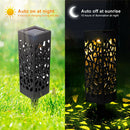 4X Solar Garden Torch Lights Dance Flames LED Waterproof Landscape Lawn SSM