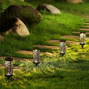 4X Solar Garden Torch Lights Dance Flames LED Waterproof Landscape Lawn SSM
