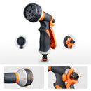 Hose Nozzle Set Connector And Spray Gun Garden Water Hose Pipe Tap Adaptor QGJ