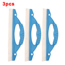 3pcs Silicone home Car Water Wiper Squeegee Blade Wash Window Glass Clean  WJQ