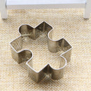 8X Stainless Steel Puzzle Piece Cookie Cutter Biscuit Pastry Cake Fondan CPY
