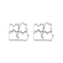 8X Stainless Steel Puzzle Piece Cookie Cutter Biscuit Pastry Cake Fondan CPY