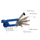 SAHOO 19 in 1 Bike Bicycle Repair Multifunction Tools Wrench Tool