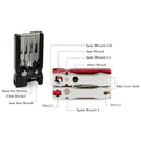 SAHOO 19 in 1 Bike Bicycle Repair Multifunction Tools Wrench Tool