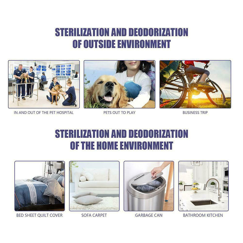 Pet Deodorant Spray Deodorant Cat Dog Hamster Perfume 60ml Removings M1C3