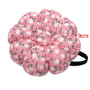 Storage Cute Pumpkin Shap Needle Holder Sewing Pin Cushion Elastic Wrist Strap