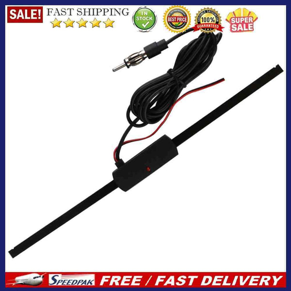 Universal Car Windshield Electronic AM-FM Radio Non-Directional Antenna 12V