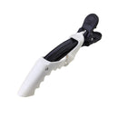 5pcs Sectioning Hair Clamps Alligator Clips Grips Hairpin (Black White) Newly