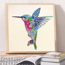 5D Partial Special Shaped Diamond Painting Hummingbird Poster Kit (UP260) Newly