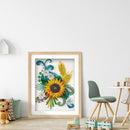 Diamond Painted DIY Quilling Paper Partial Special Drill Picture Home Decorat