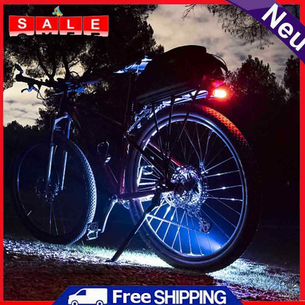 LED Bicycle Saddle Rest Red Light Night Safety Warning Fast Charging Bicycle Rü