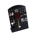 72 Holes Showcase Rack Jewelry Plastic Earring Holder Ear Studs Display Shelf