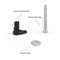 Permanent Repair for Ford F150 Fuel Door Repair Kit (2009-2014) Hinge Kit