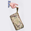 Outdoor Camping Molle Wallet Pouch Travel Oxford Cloth Storage Zipper Coin Pu