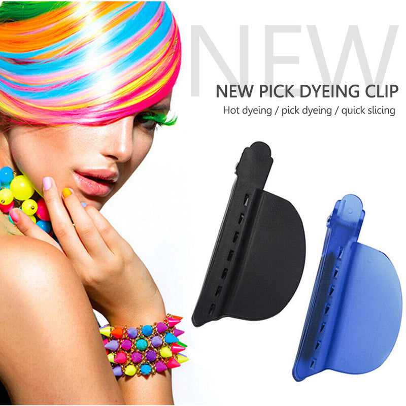 hairdressing clip Blue Color Sectioning Clips for Hair Extension dye tools