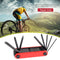 6 in 1 Mountain Bike Repair Tool Kits Portable Hex Wrench Multi Function Tools