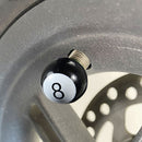 Bicycle Bike Billiards Pool 8 Ball Valve Schrader Stem Caps Tire Tyre Wheel