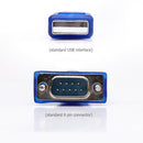 USB to RS232 COM Port Serial 9 Pin DB9 Adapter Cable Converter for Win 7