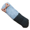 4pcs Cute Table Chair Leg Cover Foot Sock Floor Protectors (Gray+Black)