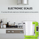 Electronic Measuring Cup Kitchen Scales Digital Measurement Cups (Green)