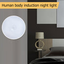Home Mini LED Touch Night Light USB Charging Human Body Induction Wall Lamp