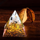 5cm Orgonite Pyramid Orgone Energy Converter Crystal Stone Heal Chakra (A) Newly