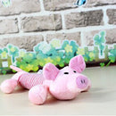 Pet Puppy Chew Squeaker Squeaky Plush Sound Ball For Dog-pig