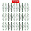 Fishing Bait Cage Feeder Saltwater Bait Spring Lure Inline Fish Tackle (30pcs)