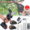 Felling UK Plug Electric Chain Saw Mini Chainsaw Wood Cutter Power Tools