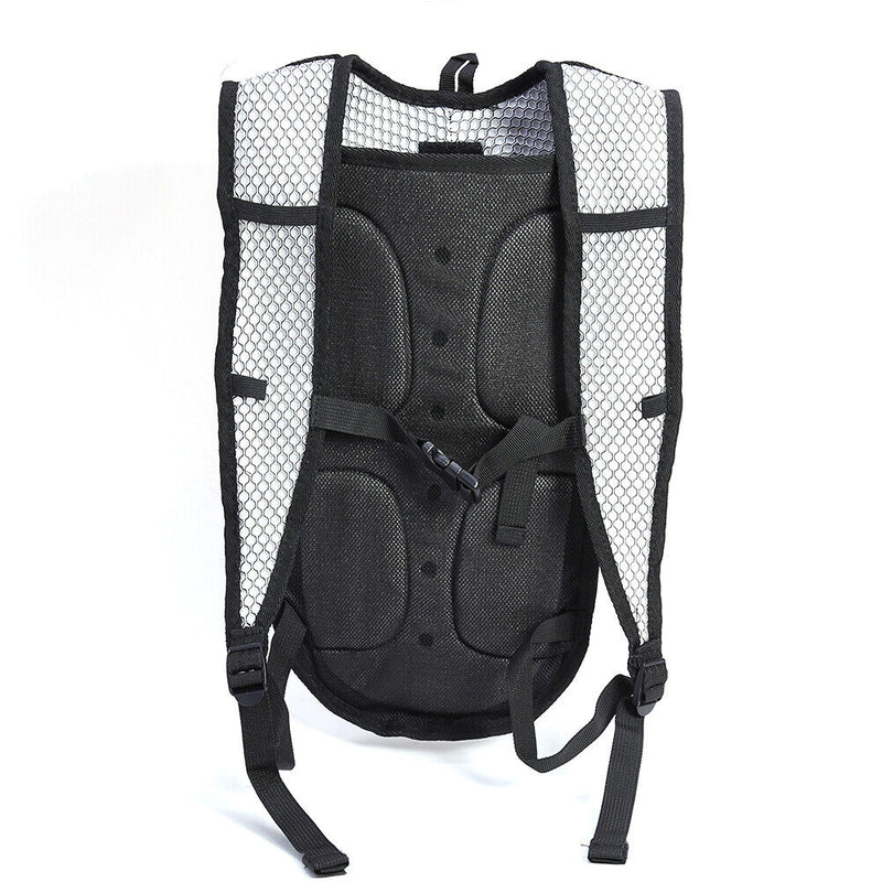 MTB Bike Cycling Backpack Water Bladder Bag Sport Folding Rucksack (Red) Newly